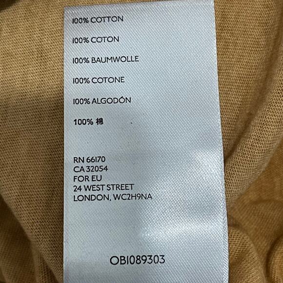 Free People Weekend Rush Button Front Cropped Top Copper Size XS NEW - Picture 8 of 10